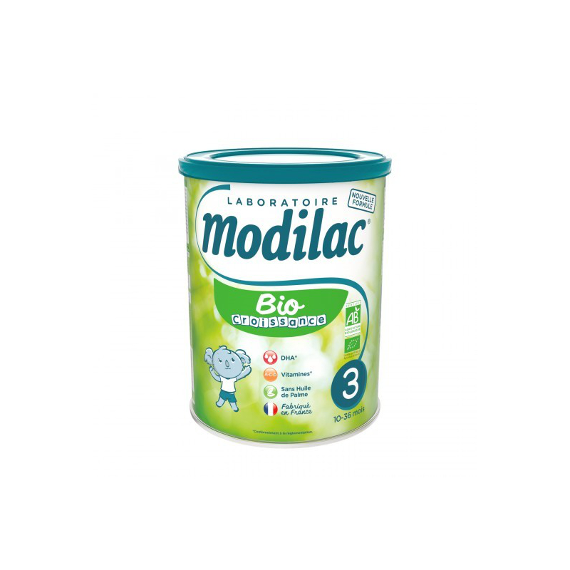 MODILAC BIO 3 Croissance 800g disponible sur Pharmacasse