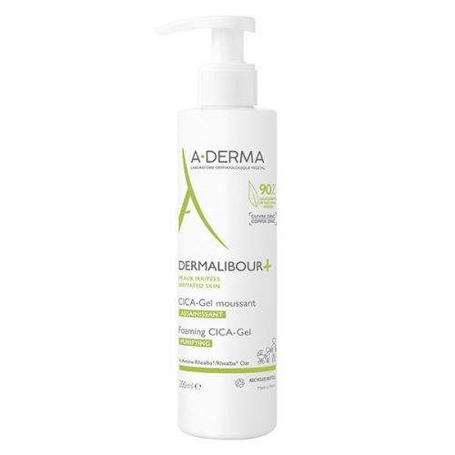 A-Derma Dermalibour + Cica-gel moussant 200ml