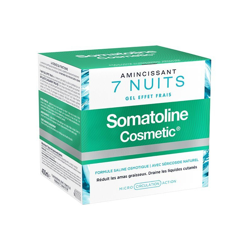Somatoline Amincissant Gel Frais 7 Nuits Ultra Intensif 400ml disponible sur Pharmacasse