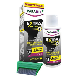 Paranix Poux Extra Fort lotion + peigne 200ml