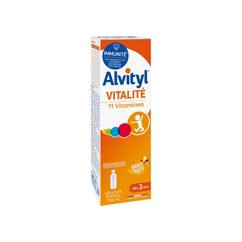 ALVITYL Vitalité 11 vitamines 150 ml