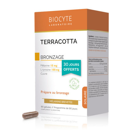 Biocyte Terracotta Bronzage Lot de 3 x 30 Comprimés