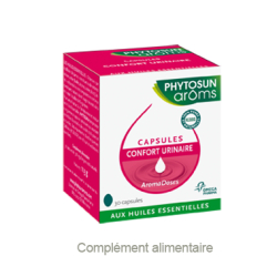 Phytosun Aromadoses confort urinaire 30 capsules disponible sur Pharmacasse