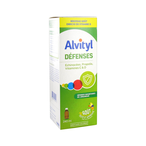 ALVITYL Défenses sirop 240 ml